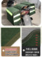 Motorcycle hanging bag thickened canvas shoulder bag on both sides of electric car back seat pack bag knight bag waterproof tool express bag