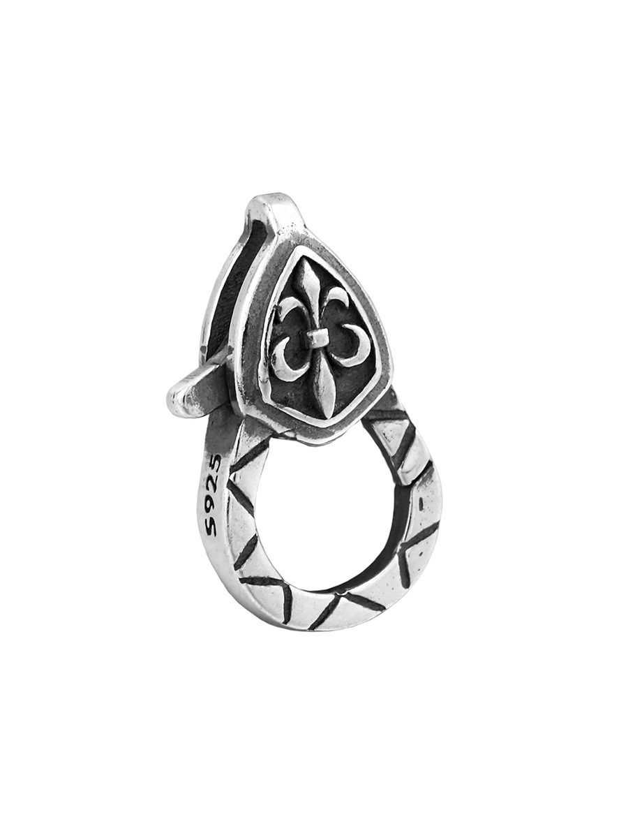 RETRO DISTRESSED SPRING BUCKLE HEAD  HIP HOP TREND ANCHOR JEWELRY CONNECTOR HANDMADE DIY BUCKLE ACCESSORIES
