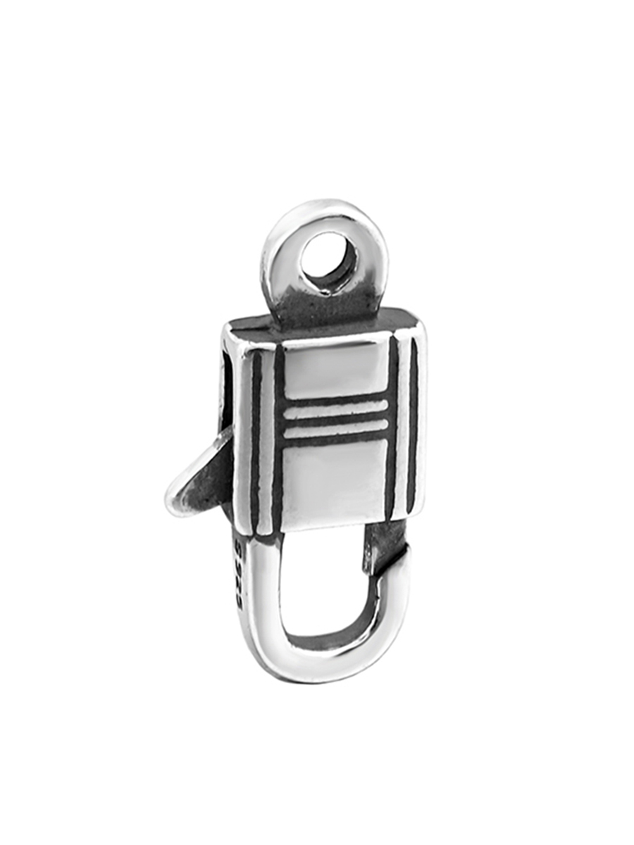 DIY HANDMADE JEWELRY SMALL ACCESSORIES BUCKLE HEAD BUTTON CONNECTING RING SPRING BUCKLE  RETRO PIG NOSE BUCKLE