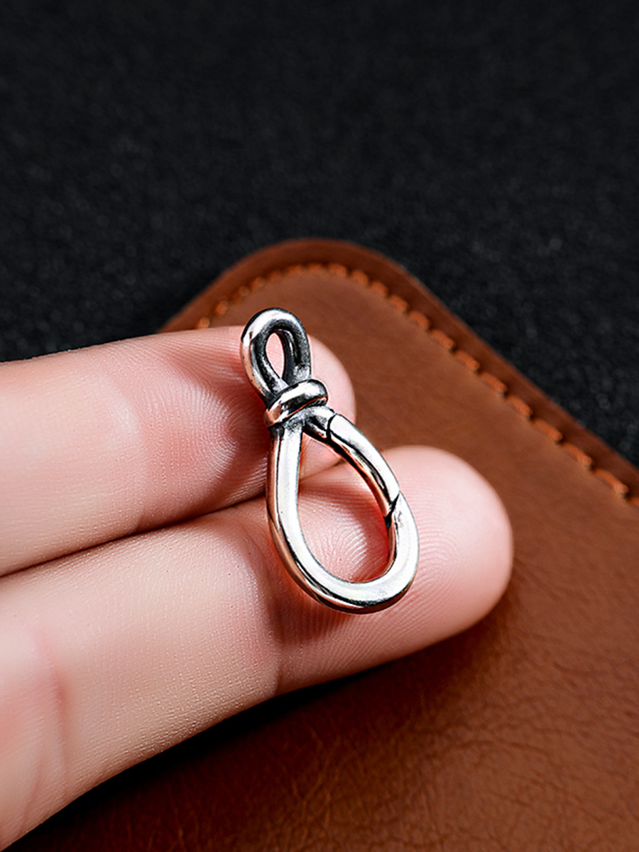RETRO PERSONALITY CONNECTION BUCKLE DIY HANDMADE JEWELRY ACCESSORIES SPRING BUCKLE MENS CHAIN JOINT BUCKLE