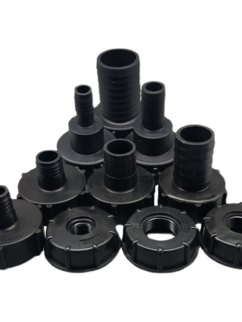 Ton barrel joint plastic accessories quick-to-interface pagoda head acid and alkali resistant 1 inch 2 inch 6 minutes 1.5 inch connection hose