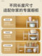 Kitchen storage rack cabinet microwave oven countertop storage rack cabinet retractable partition lower sink layered panel desktop