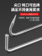 Stainless steel long iron hook open manhole cover sewer artifact pull roller shutter door pull hook hand hook T-shaped powerful hook