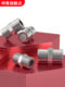 304/316 stainless steel hexagonal rod double outer wire thickened pair of wire through joint 1/81/43/81/23/41 inch