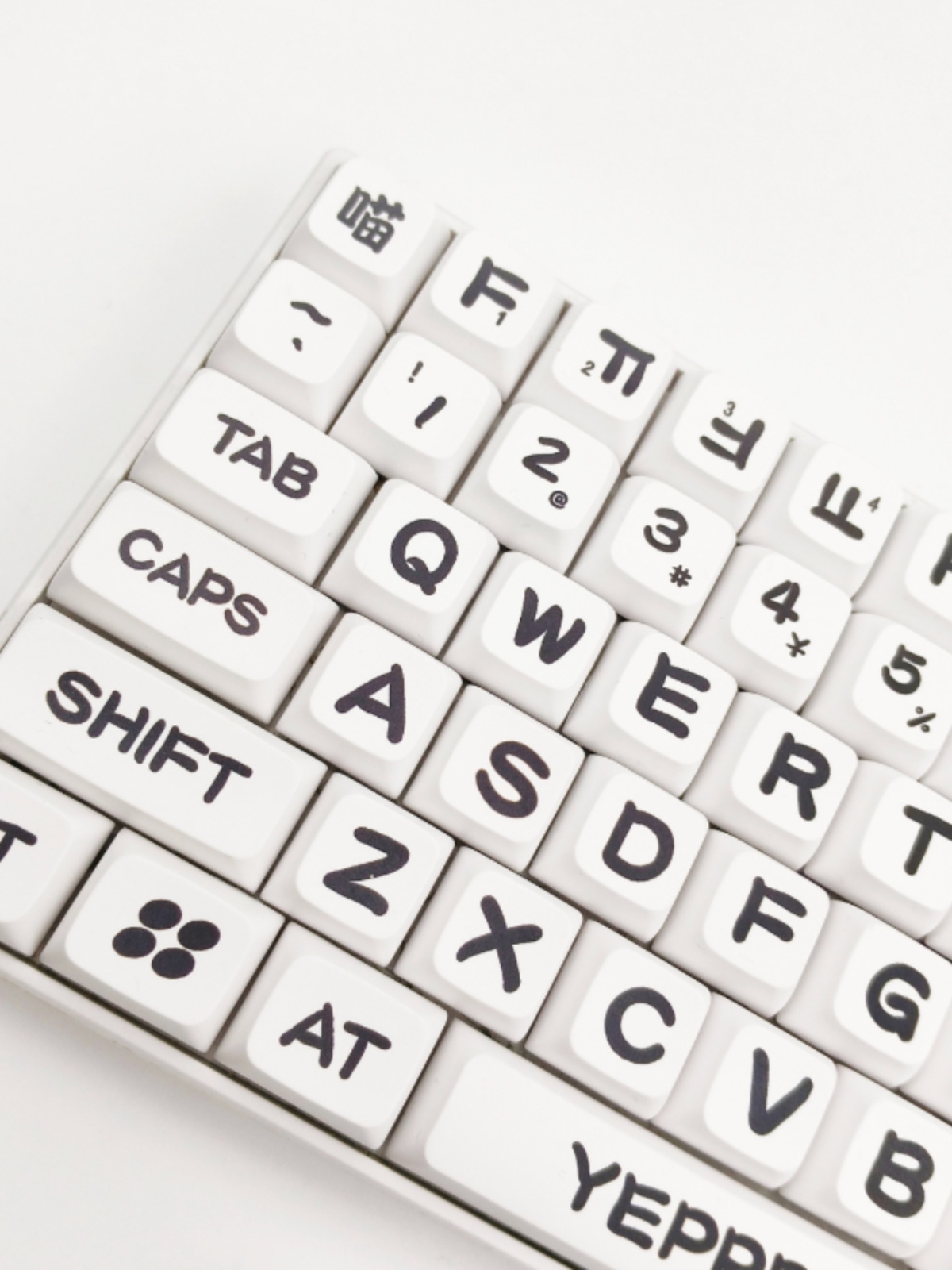 ANIMAL PARTY CUTE KEYBOARD KEYCAPS MOA HIGHLY PERSONALIZED AND CREATIVE XDA KEYCAPS 142 ADAPTS TO MECHANICAL KEYBOARDS