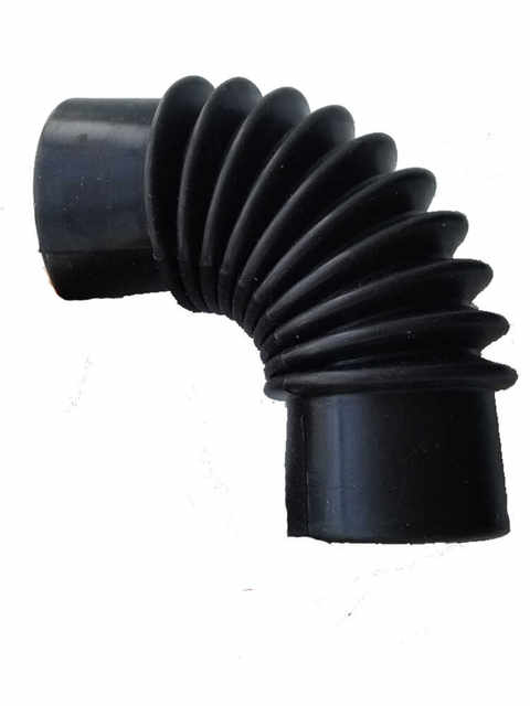 Industrial washing machine drain pipe rubber corrugated telescopic kitchen drain telescopic soft connection rubber sleeve PVC connector