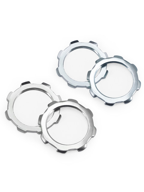 Galvanized steel pipe locking mother lace water-nano cable locking nut 304 stainless steel lock buckle and cap metal locking piece