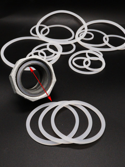 Heating movable joint joint gasket silicone movable joint gasket seal gasket galvanized movable joint oil cushion flat gasket 46 minutes
