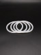 Heating movable joint joint gasket silicone movable joint gasket seal gasket galvanized movable joint oil cushion flat gasket 46 minutes