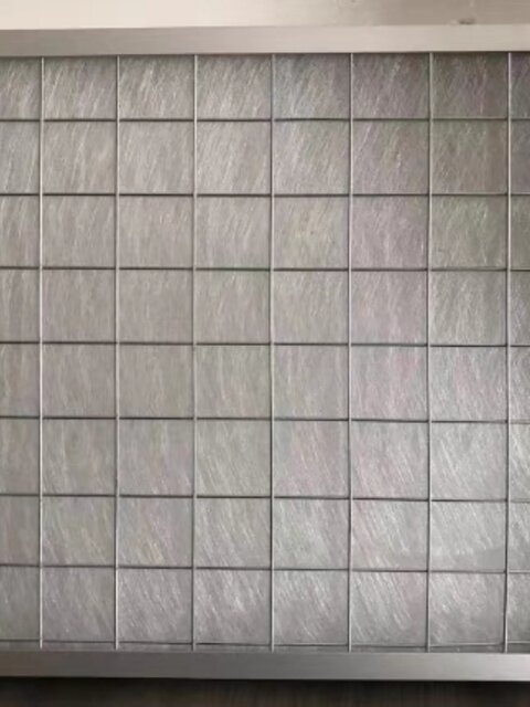 High temperature resistant primary filter Automobile spray paint coating line drying furnace oven oven dust removal filter glass fiber filter mesh