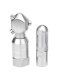 360 degree automatic rotating stainless steel fan nozzle bottle jar cleaning industrial nozzle spray fan cone