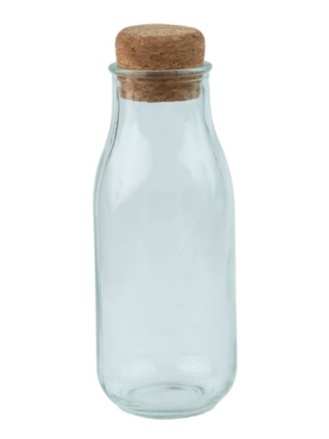 Japanese commercial home goodies cork glass transparent storage dried fruits and grains tea jar storage kitchen supplies
