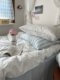 Dawson's Bistro/French Retro Floral Cotton Sheets Four-Piece Set Ins Pastoral Style Pure Cotton Bed Quilt Cover
