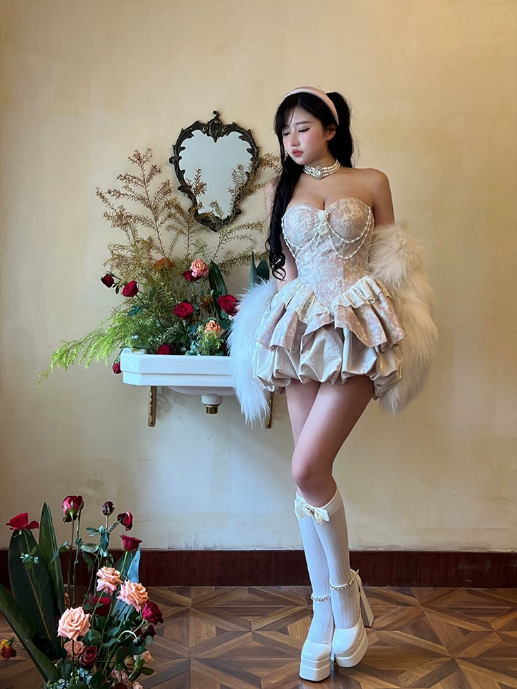 Оригинал аутентичный стик [Sweetheart Qianjin] Сяо Цяньцзин · Мисс Мисс чувства памятный день атмосфера, ощущение юбки ко дню рождения