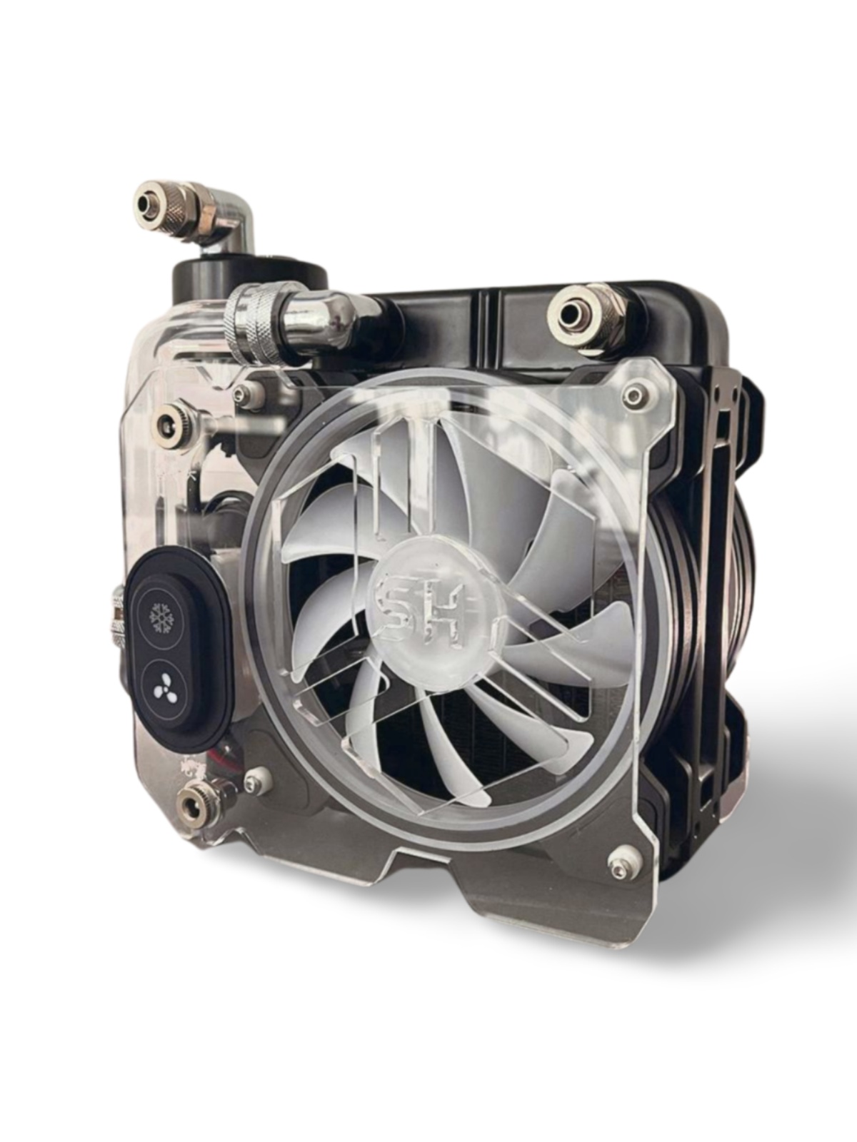 SH FROST EATING CHICKEN WATER COOLING RADIATOR MOBILE PHONE TABLET MAGNETIC SEMICONDUCTOR WATER COOLING REFRIGERATION HEAD LAPTOP