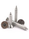 Stainless steel 304 flat head countersunk cross self-tapping screw lengthened screw wood screw self-tapping M1M2M3M4M5M6