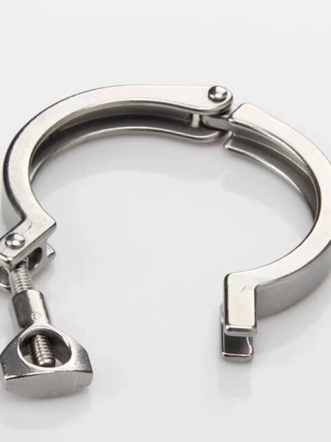 304 stainless steel quick loading clamp joints, sanitary-grade fast chuck clamps, precision casting clamps, factory direct sales