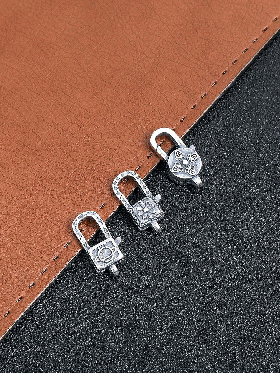 HANDMADE DIY JEWELRY CONNECTION BUCKLE HEAD  SPRING BUCKLE CROSS HEXAGRAM SMALL ANIMAL CARTOON PATTERN BUCKLE