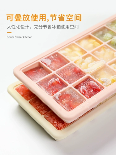 Силиконовые кубики льда, форма, фруктовая детская тара, мягкая подошва