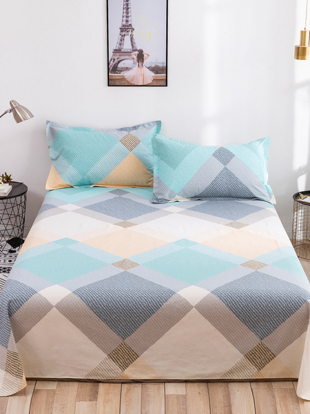 加厚老粗布床单单件纯棉双人100全棉宿舍单人被单三件套夏季凉席