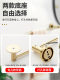 Kitchen hook hanging rod stainless steel spoon shovel kitchen utensil storage golden storage rack no nailing wall hanging cabinet rack