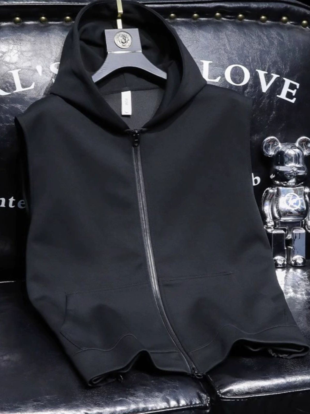 VEST MENS AUTUMN NEW CASUAL LOOSE SLEEVELESS JACKET YOUTH VERSATILE TREND VEST SHOULDER COAT