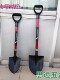 Haixing European and American high-end steel shovel high manganese steel pointed shovel thickened trenches and open mountains outdoor camping van boot shovel outdoor steel shovel