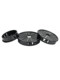 RSB series plum blossom wire protection sleeve buckle type harness coil wire outlet petal-shaped protection ring card 200 pieces