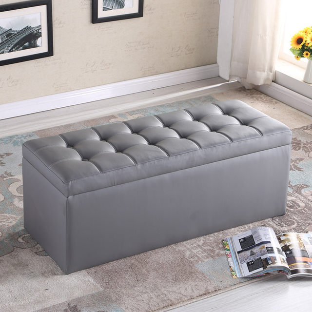 Sofa stool rectangular household door fashion multi-functional seat clothing store storage box shoe replacement stool