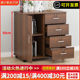 Office cabinet with lock drawer brake mobile file cabinet wooden height storage cabinet office floor-standing information cabinet