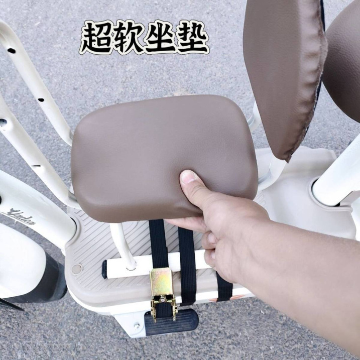 Electric Vehicle Front-Mounted Child Seat, Motorcycle Scooter Child Seat, Baby Safety Seat for Electric Scooter