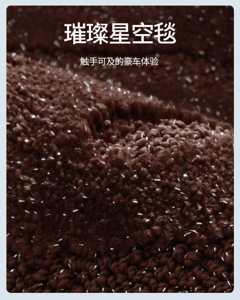 Suitable for Car Floor Mats, Starry Sky Blankets, Upper Floor Mats, Suede Starry Sky Blankets, Car Floor Mats, Thick, Environmentally Friendly and Odor-Free