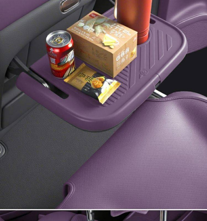 Newly Upgraded 26 Models of Leapmotor C16 Seat Rear Folding Table Board with Silicone Anti-Slip Protective Pad, Hot-Selling Bestseller