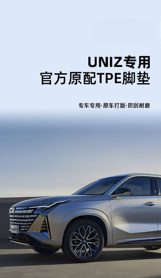 Suitable for Changan UNIZ Foot Mat 24 TPE Surrounding Original Main and Deputy Driver Carpet Mat Car Foot Mat