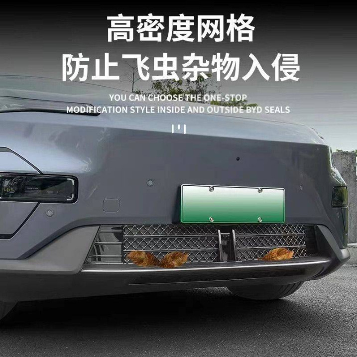 Dark Blue S05 Insect-Proof Net Clip-On Water Tank Decoration Front Grille Protection Dustproof Mosquito-Proof Modification Accessories Hot-Selling Wholesale