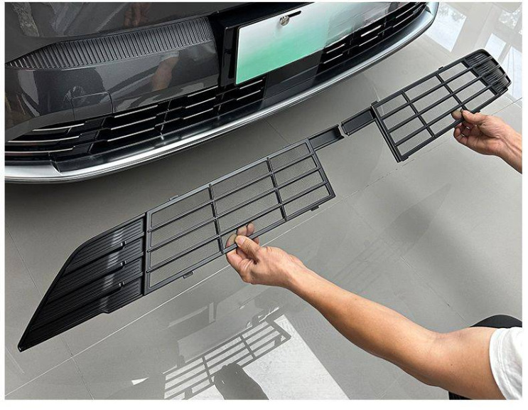 Suitable for 23-25 Models of Changan Qiyuan Q05, Anti-Insect Net for the Front Grille, No Need to Disassemble, Special Anti-Insect and Anti-Lint Modification Accessory