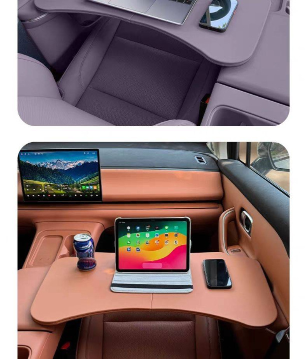 Newly Upgraded Leapmotor C10C11C16C01S01T03 Car-Mounted Small Table, Foldable Computer Office Dining Table