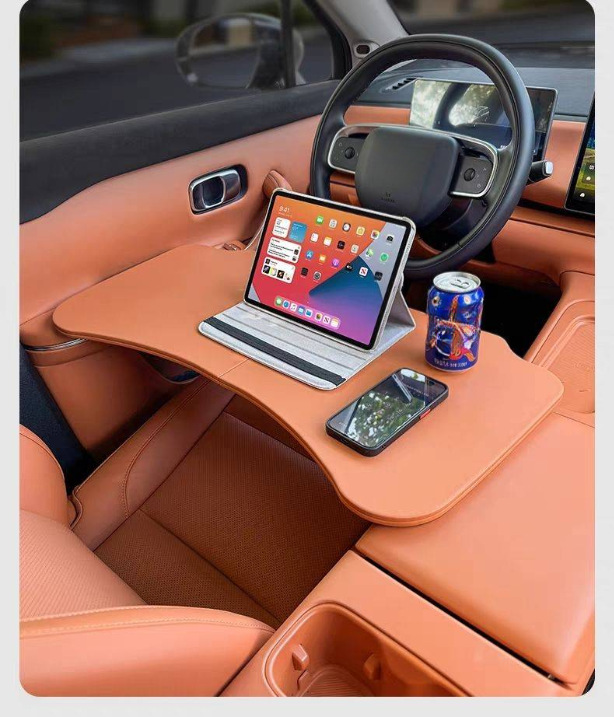 Newly Upgraded Leapmotor C10C11C16C01S01T03 Car-Mounted Small Table, Foldable Computer Office Dining Table