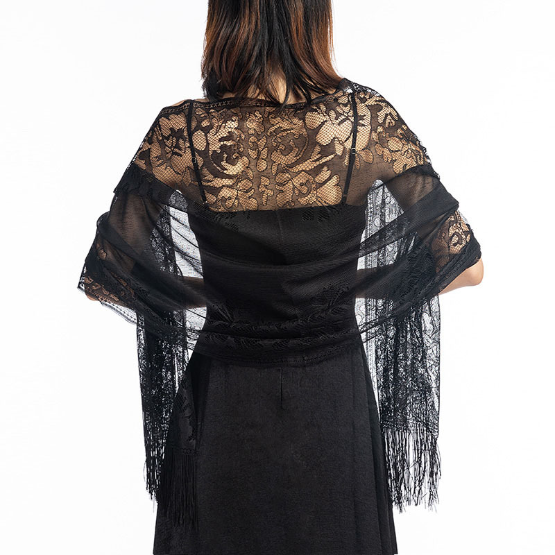 Explosive Lace Shawl Bridesmaid Evening Dress Cheongsam Shawl Party Dinner Hollow Lace Shawl Scarf Women