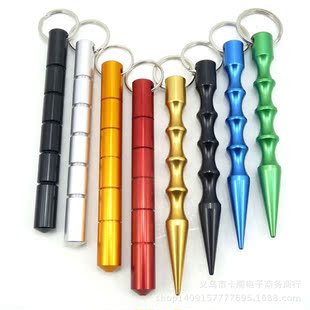 European and American popular cool stick key stick pen shaped stick anti wolf sharp weapon non telescopic Cuban rattan broken window escape stick