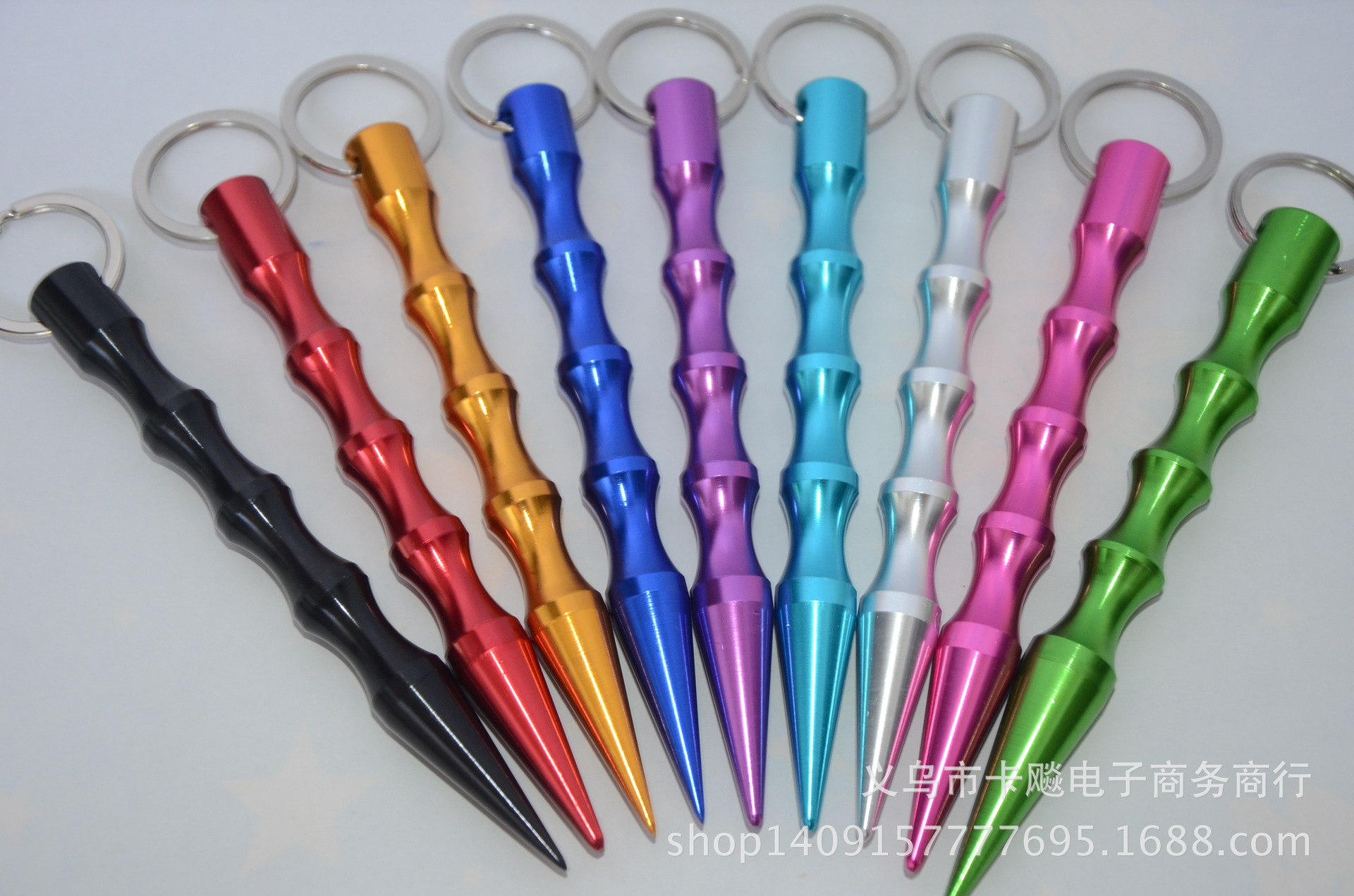 European and American popular cool stick key stick pen shaped stick anti wolf sharp weapon non telescopic Cuban rattan broken window escape stick