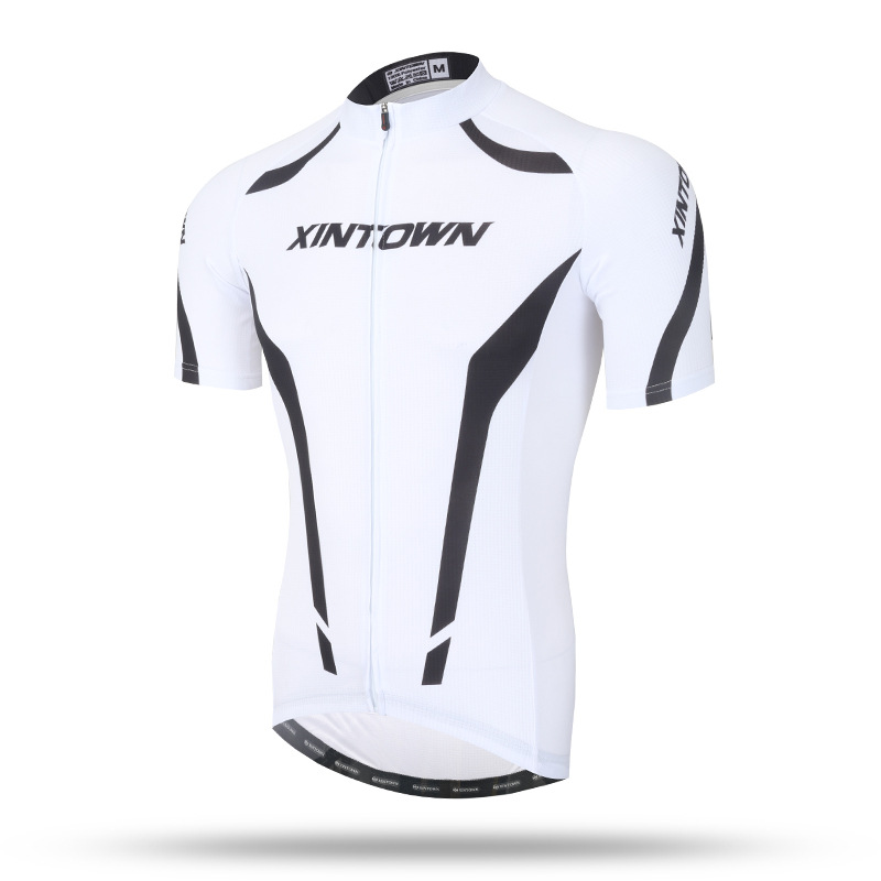 XINTOWN Cycling Clothing Men's Short Top Slim-fit New Summer Cycling Clothing Short-sleeved Top Men's Bicycle Clothing