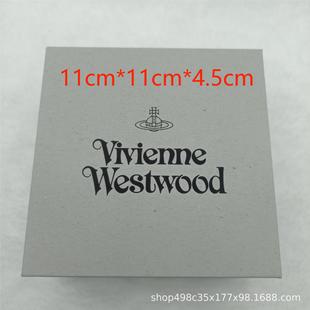 vivienne Queen Mother Packing Large 11-11 New Xijia Label Handbag Card Flannel Bag Wipe Silver