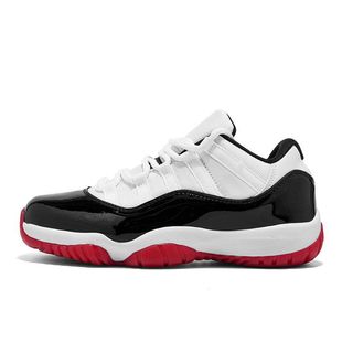 Aj11 Kangqi мужская обувь Путянь зимняя чистая оригинальная подлинная высокая банда Цяо 11 большой дьявол черный баскетбол спортивная обувь женская