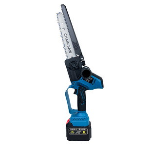 8-inch household high-power brushless rechargeable Lithium electric saw automatic pump oil DIY mini logging cross-border factory direct hair