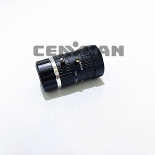 12mmFA industrial lens C interface 5M pixel 2/3 inch aperture 1.6 vision camera lens