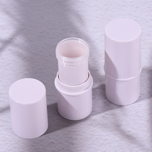 6-8g Vaseline solid perfume cream mosquito repellent antiitching round white strip tube plastic concealer purple grass cream stick empty packing material