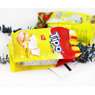 TIPO Bread Dried 115g Milk Bread Cake Dried Crispy Biscuits Snacks Wholesale