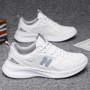 New Men's Shoes Fashion Casual Running Shoes Men's and Women's Couples Summer Breathable Mesh Soft Bottom Sports Shoes