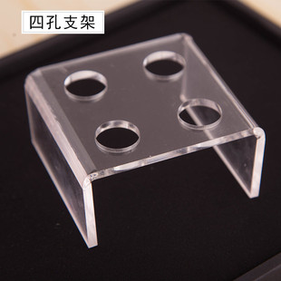 Diy homemade lipstick mold 12.1mm simple silicone mold single hole four hole bracket aluminum ring stripper